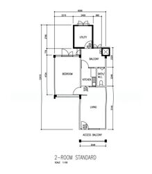 Blk 92 Commonwealth Drive (Queenstown), HDB 2 Rooms #566600931